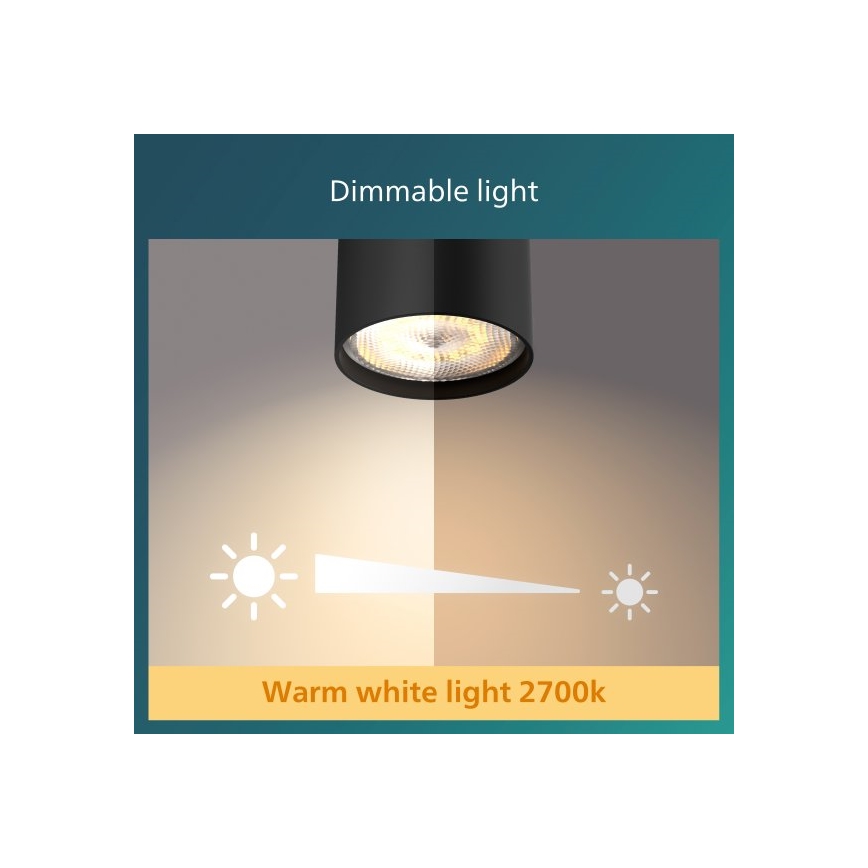 Philips - LED Prigušiva reflektorska lampa 3xLED/4,5W/230V