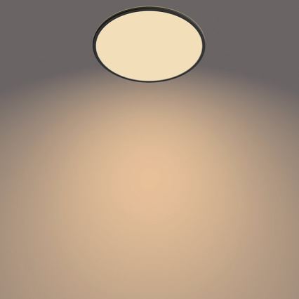 Philips - LED prigušiva spoljašnja svetiljka SUPERSLIM SCENE SWITCH LED/15W/230V IP54 crna