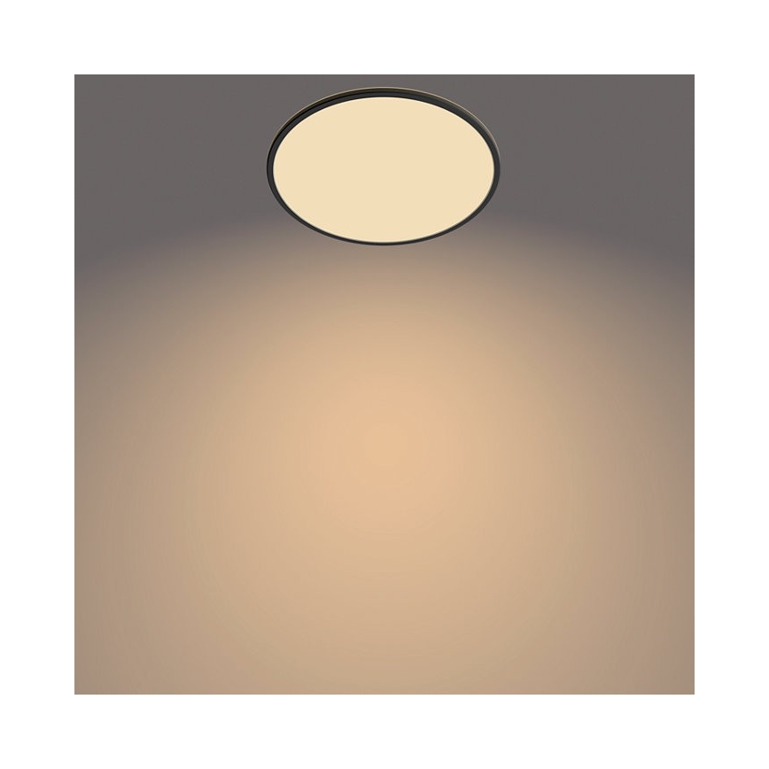 Philips - LED prigušiva spoljašnja svetiljka SUPERSLIM SCENE SWITCH LED/15W/230V IP54 crna