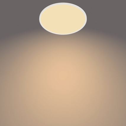 Philips - LED prigušiva spoljašnja svetiljka SUPERSLIM SCENE SWITCH LED/15W/230V IP54 bela