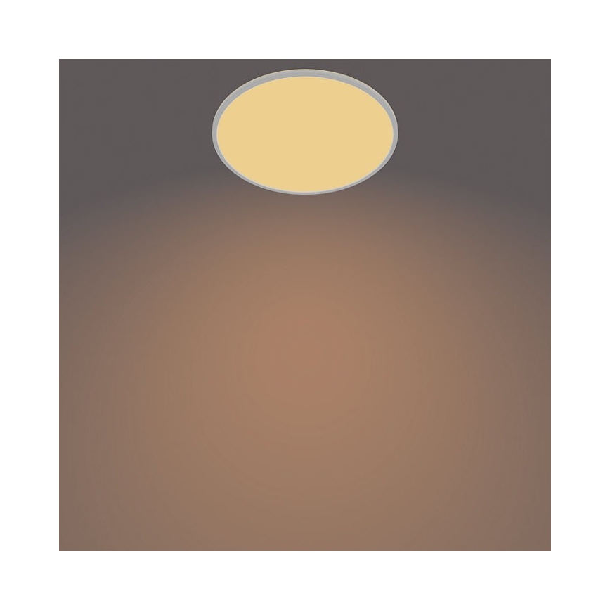 Philips - LED prigušiva spoljašnja svetiljka SUPERSLIM SCENE SWITCH LED/15W/230V IP54 bela