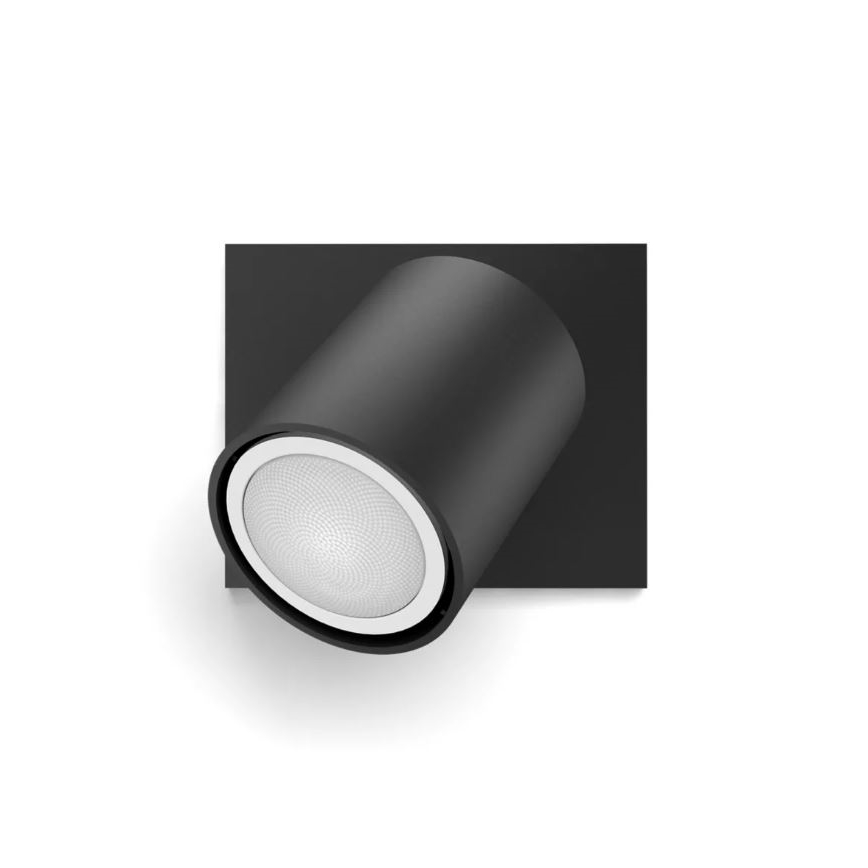Philips - LED prigušiva spot svetiljka Hue RUNNER 1xGU10/4,2W/230V 2200-6500K crna
