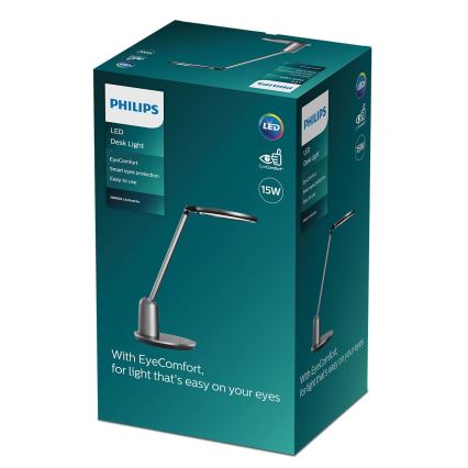 Philips - LED Prigušiva stona lampa na dodir EINSTEIN SCENE SWITCH LED/15W/230V 2800/4000/5100K CRI94