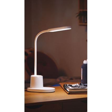 Philips - LED Prigušiva stona lampa na dodir BUCKET LED/7W/5V 1800 mAh 3000/4000/5700K CRI 90