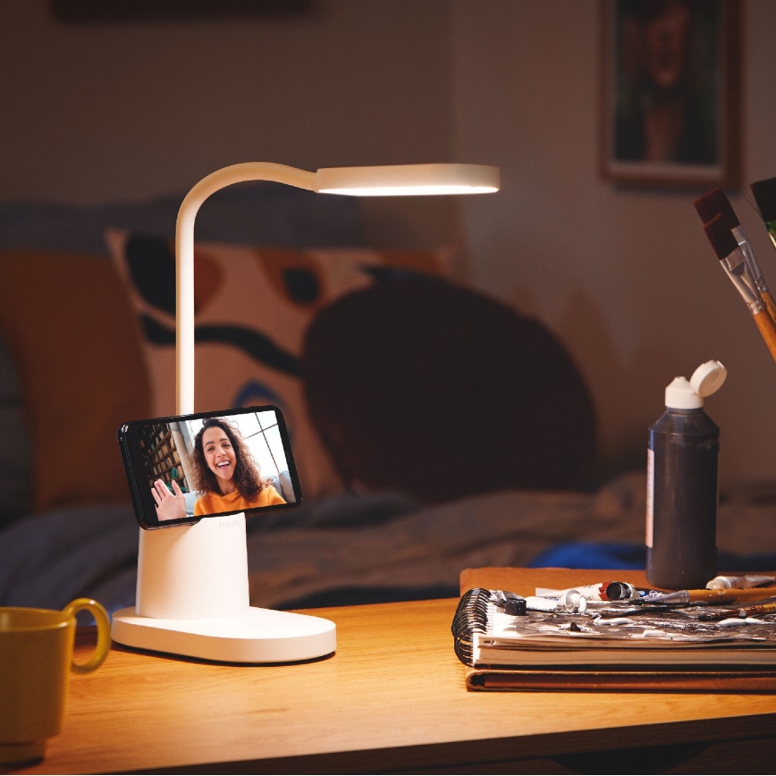 Philips - LED Prigušiva stona lampa na dodir BUCKET LED/7W/5V 1800 mAh 3000/4000/5700K CRI 90