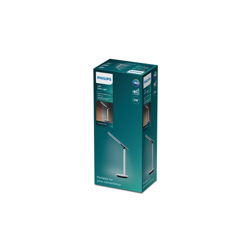 Philips - LED Prigušiva stona lampa na dodir ROCK LED/5W/5V 1800 mAh