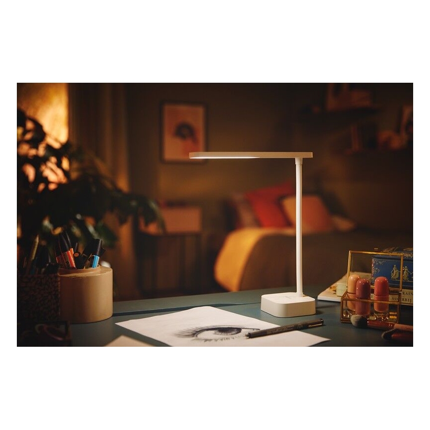 Philips - LED Prigušiva stona lampa na dodir TILPA LED/5W/5V 1800 mAh
