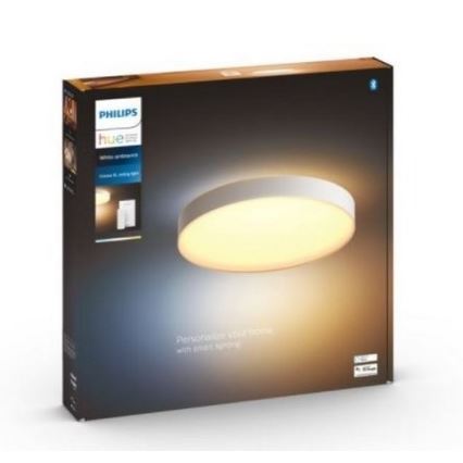 Philips - Hue LED prigušiva plafonska lampa LED/48W/230V 2200-6500K prečnik 551 mm bela + daljinski upravljač