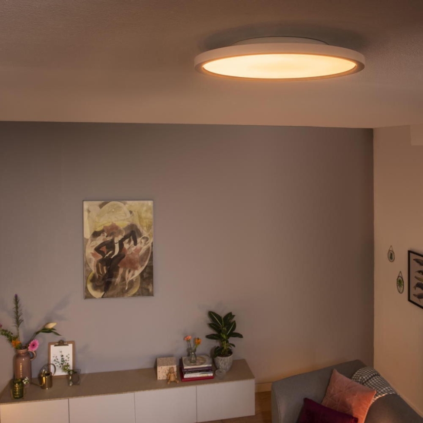 Philips - LED prigušiva stropna svetiljka Hue LED/19W/230V 2200-6500K + daljinski upravljač