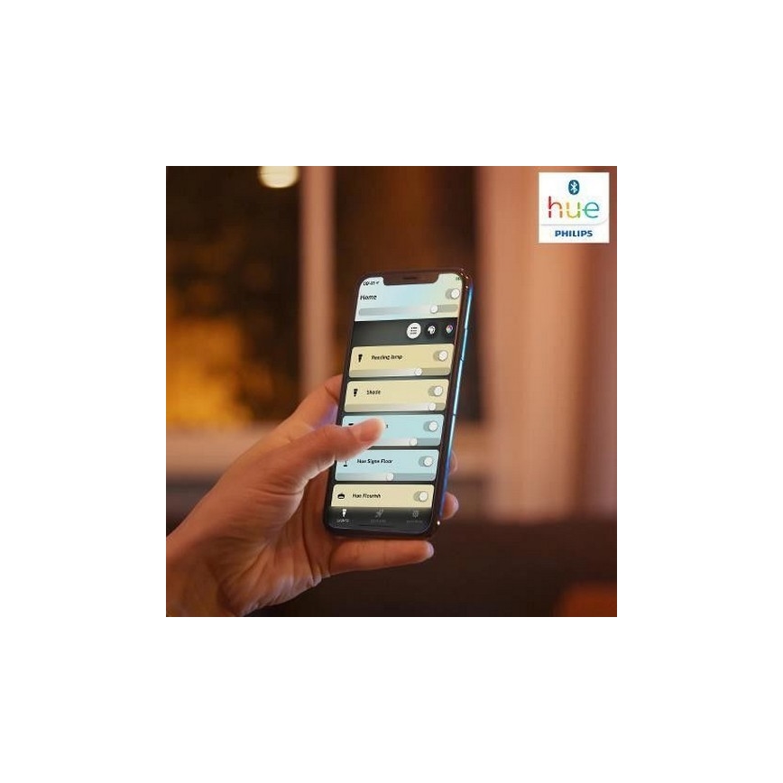Philips - LED prigušiva stropna svetiljka Hue LED/19W/230V 2200-6500K + daljinski upravljač