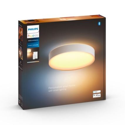 Philips - LED prigušiva plafonsko svetlo Hue LED/33,5W/230V 2200-6500K prečnik 425 mm belo + daljinski upravljač
