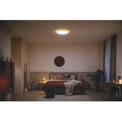 Philips - LED prigušiva plafonsko svetlo SCENE SWITCH LED/18W/230V Ø 30 cm 2700K belo