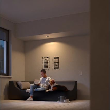 Philips - LED Prigušivo ugradbeno svetlo Hue MILLISKIN 1xGU10/4,2W/230V 2200-6500K bela