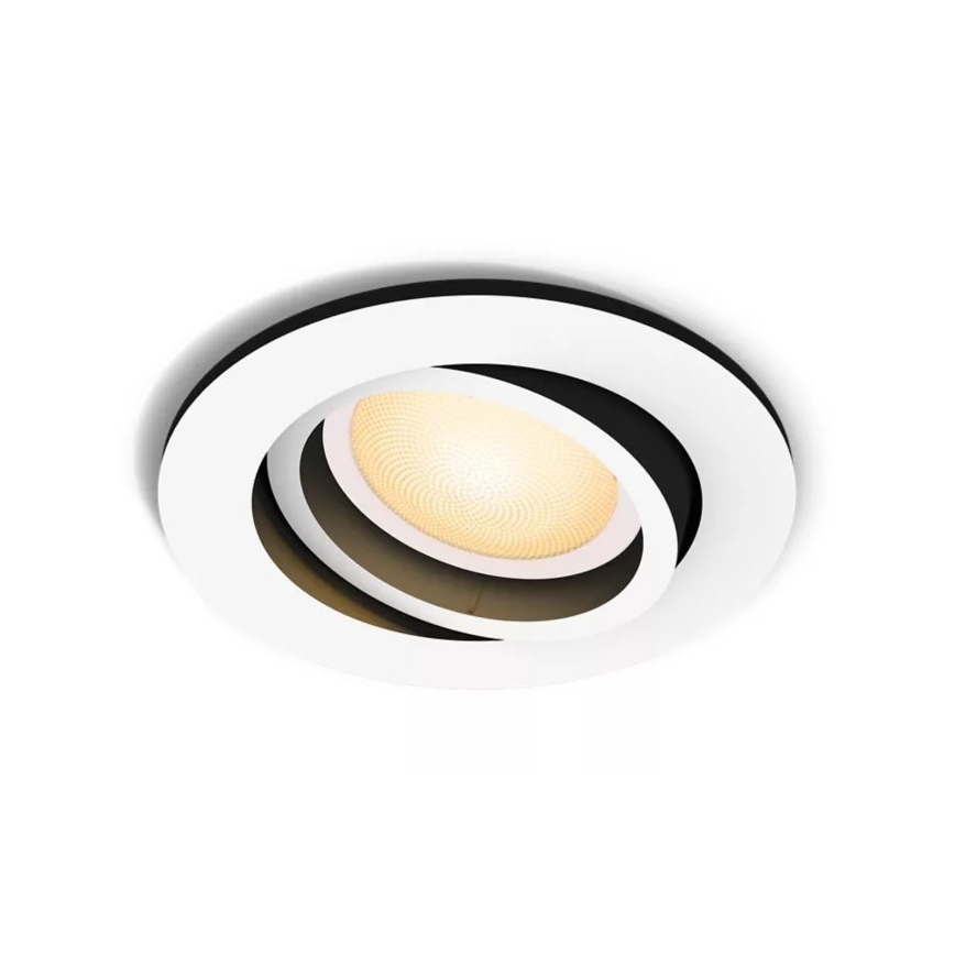 Philips - LED Prigušivo ugradbeno svetlo Hue MILLISKIN 1xGU10/4,2W/230V 2200-6500K bela
