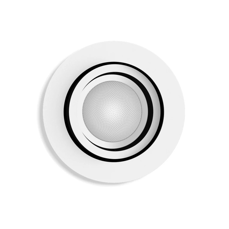 Philips - LED Prigušivo ugradbeno svetlo Hue MILLISKIN 1xGU10/4,2W/230V 2200-6500K bela