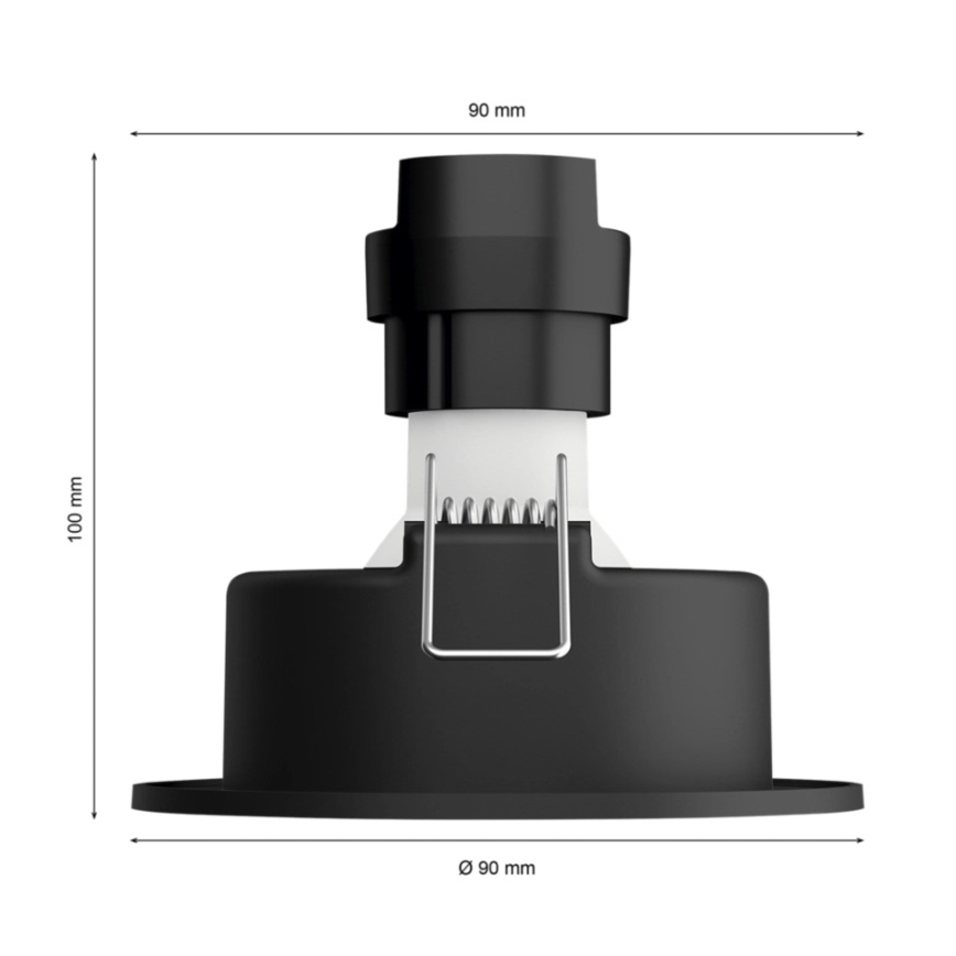 Philips - LED Prigušivo ugradbeno svetlo Hue MILLISKIN 1xGU10/4,2W/230V 2200-6500K