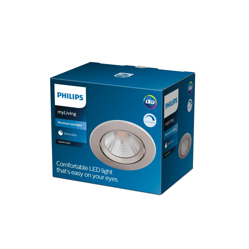 Philips - LED Prigušivo ugradbeno svetlo SPARKLE LED/5,5W/230V