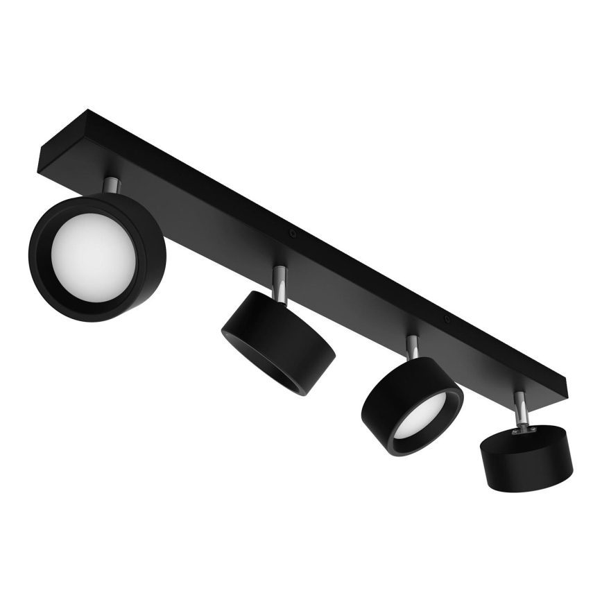 Philips - LED Reflektorska lampa 4xLED/5,5W/230V crno