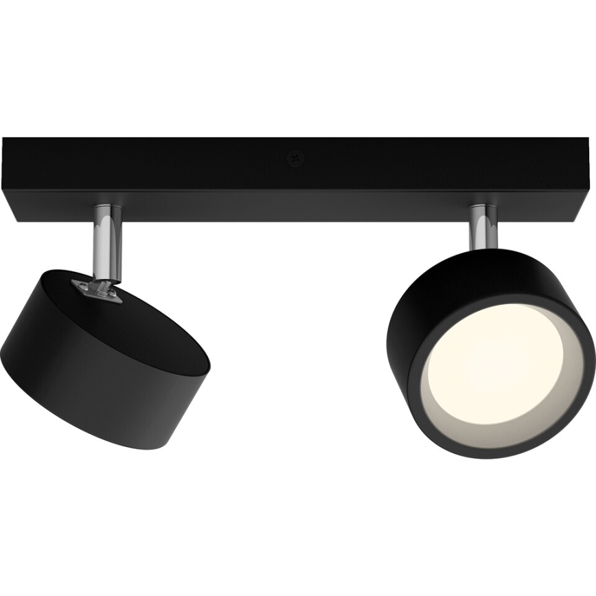 Philips - LED Reflektorska lampa 2xLED/5,5W/230V crno