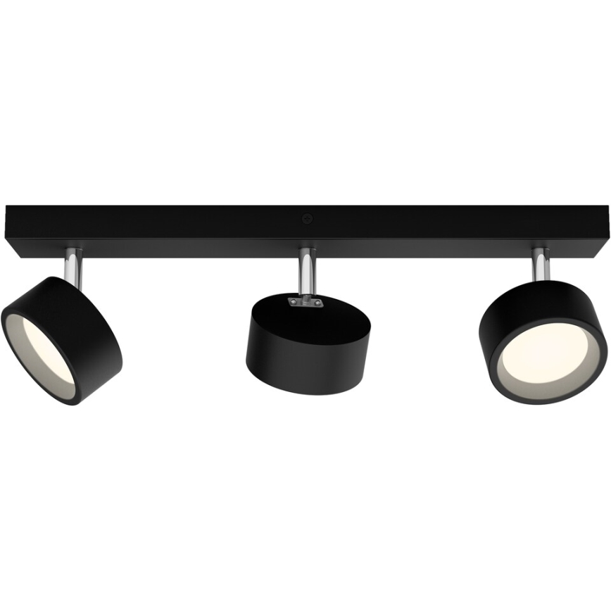 Philips - LED Reflektorska lampa 3xLED/5,5W/230V crno
