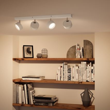 Philips - LED Reflektorska lampa 4xLED/5,5W/230V bela