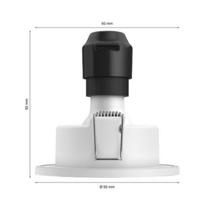 Philips - LED RGB prigušiva kupatilska lampa Hue XAMENTO 1xGU10/5,7W/230V IP44 2000-6500K