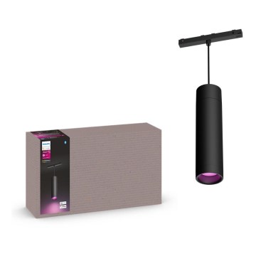 Philips - LED RGB prigušiva luster na sajli za šinski sistem Hue PERIFO LED RGB/5,2W/24V 2000-6500K