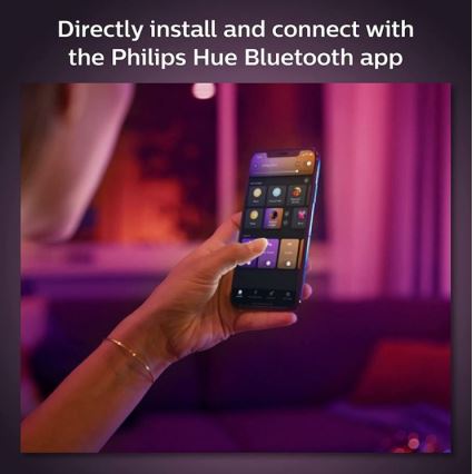 Philips - LED RGB prigušiva luster na sajli za šinski sistem Hue PERIFO LED RGB/5,2W/24V 2000-6500K