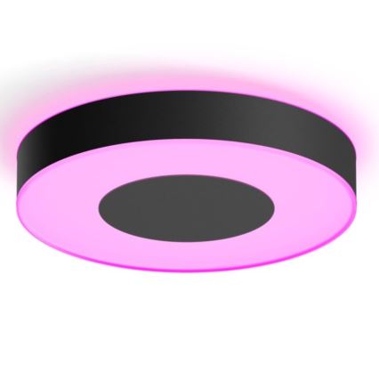 Philips - LED RGB prigušiva plafonska svetiljka Hue INFUSE LED/52,5W/230V 2000-6500K prečnik 425 mm crna