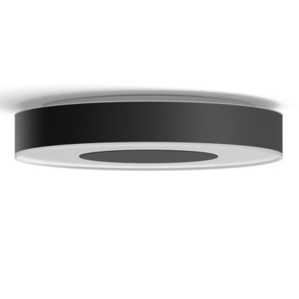 Philips - LED RGB prigušiva plafonska svetiljka Hue INFUSE LED/52,5W/230V 2000-6500K prečnik 425 mm crna