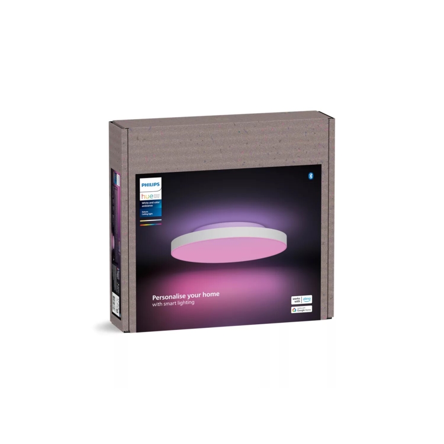 Philips - LED RGBW Prigušiva plafonjera Hue DATURA LED/48W/230V 2000-6500K