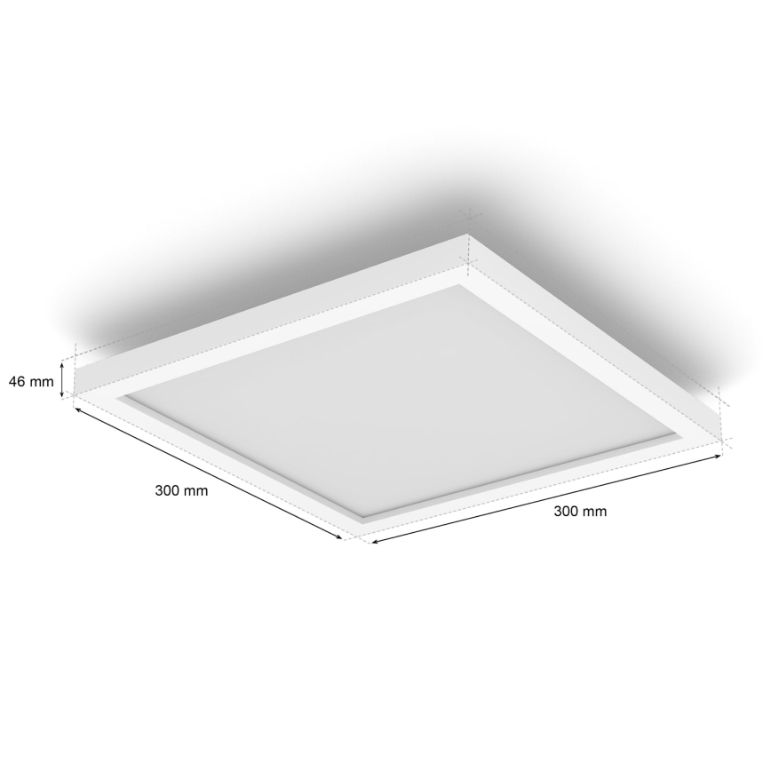 Philips - LED RGBW Prigušiva plafonjera Hue SURIMU LED/27W/230V