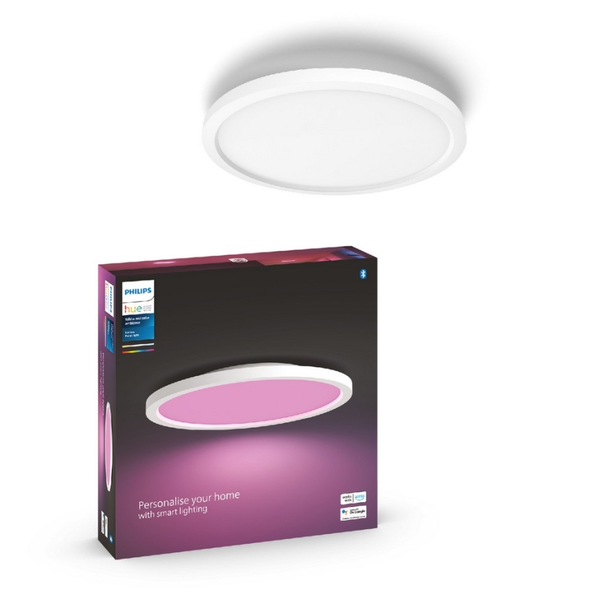Philips - LED RGBW Prigušiva plafonjera Hue SURIMU LED/40W/230V