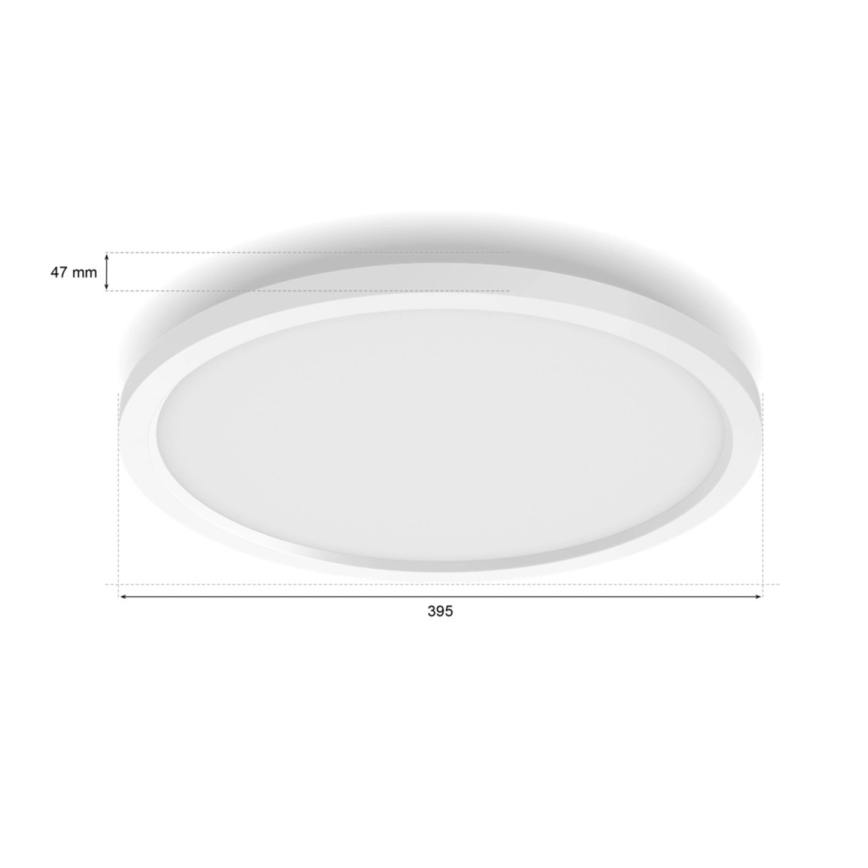 Philips - LED RGBW Prigušiva plafonjera Hue SURIMU LED/40W/230V