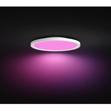 Philips - LED RGBW prigušiva plafonska svetiljka Hue SURIMU LED/40W/230V