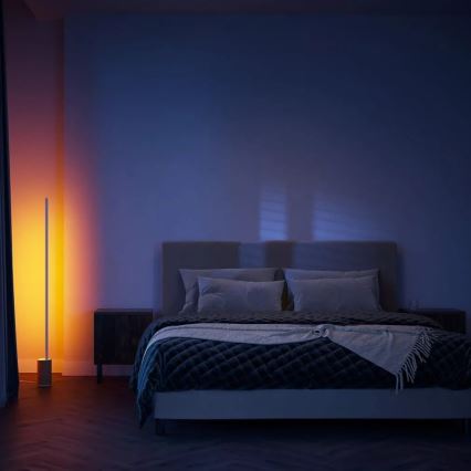 Philips - LED RGBW prigušiva stojeća lampa Hue SIGNE LED/29W/230V 2000-6500K bež