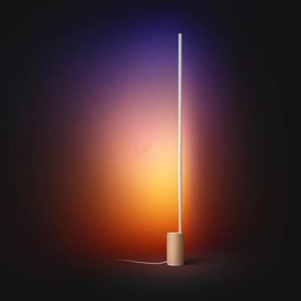 Philips - LED RGBW prigušiva stojeća lampa Hue SIGNE LED/29W/230V 2000-6500K bež