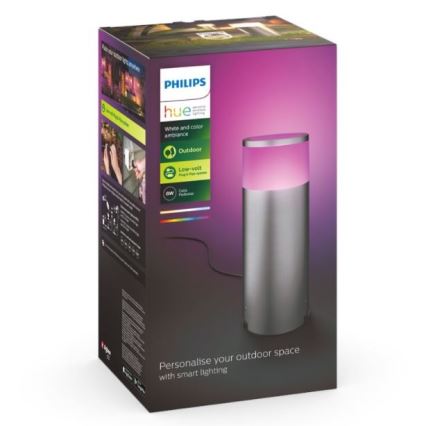 Philips - prigušiva LED RGBW spoljašnja lampa Hue CALLA LED/8W/230V IP44