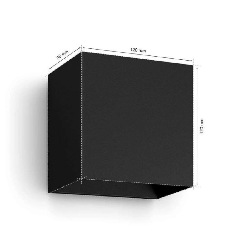 Philips - LED RGBW Prigušiva spoljašnja zidna lampa Hue RESONATE LED/8W/230V 2000–6500K IP44