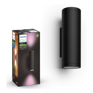 Philips - LED RGBW prigušiva spoljašnje zidno svetlo Hue APPEAR 2xLED/8W/230V IP44