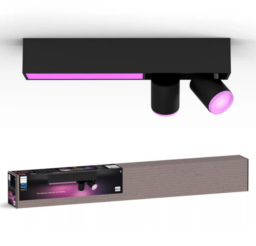 Philips - LED RGBW prigušiva spot svetiljka Hue CENTRIS 2xGU10/4,2W/230V + LED/11W 2000-6500K