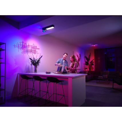 Philips - LED RGBW prigušiva spot svetiljka Hue CENTRIS 2xGU10/4,2W/230V + LED/11W 2000-6500K