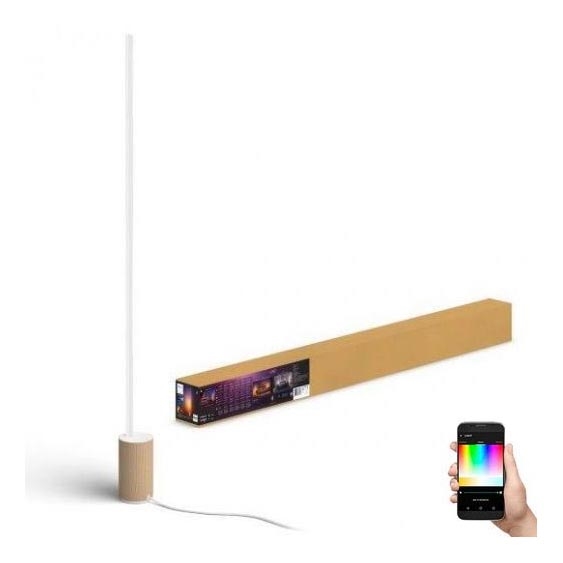 Philips - LED RGBW prigušiva stojeća lampa Hue SIGNE LED/29W/230V 2000-6500K bež