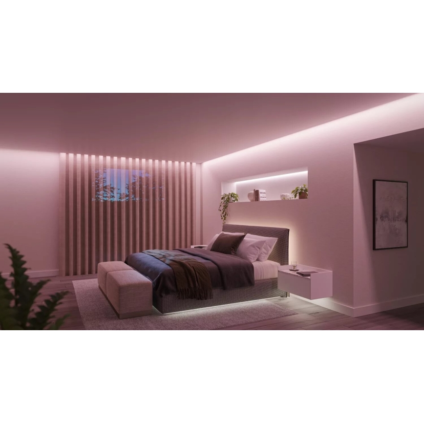Philips - LED RGBW Prigušiva traka Hue WHITE AND COLOR AMBIANCE 5m LED/20W/230V 2000-6500K