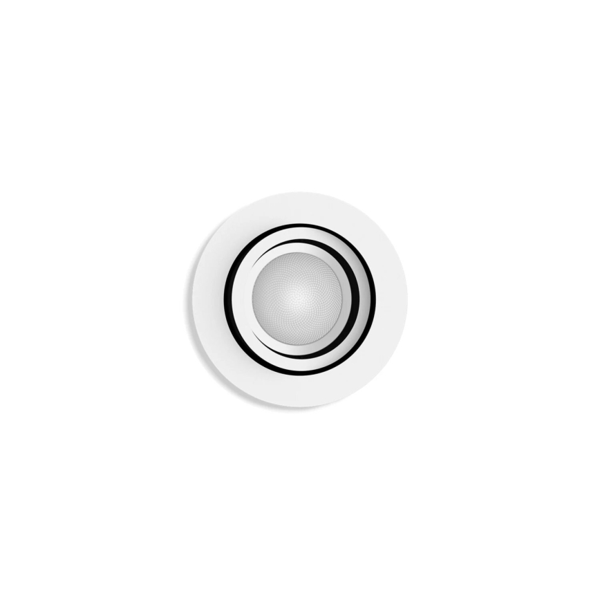 Philips - LED RGBW Prigušiva ugradbena lampa Hue CENTURA 1xGU10/4,2W/230V 2000-6500K