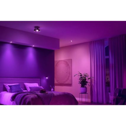 Philips - LED RGBW Prigušiva ugradbena lampa Hue CENTURA 1xGU10/4,2W/230V 2000-6500K