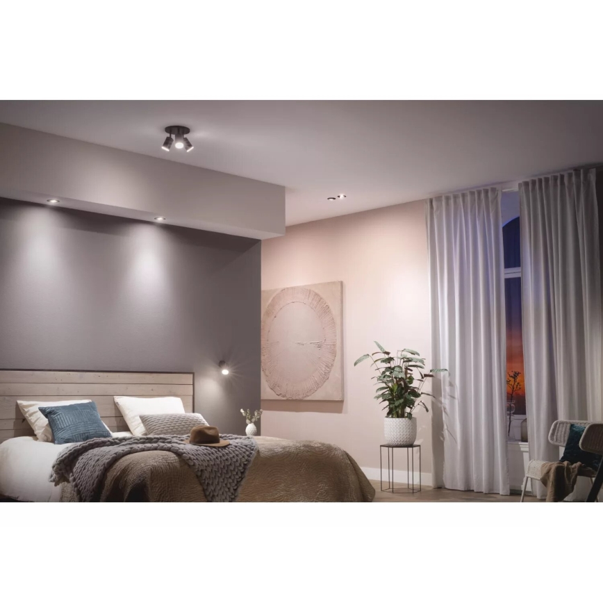 Philips - LED RGBW Prigušiva ugradbena lampa Hue CENTURA 1xGU10/4,2W/230V 2000-6500K