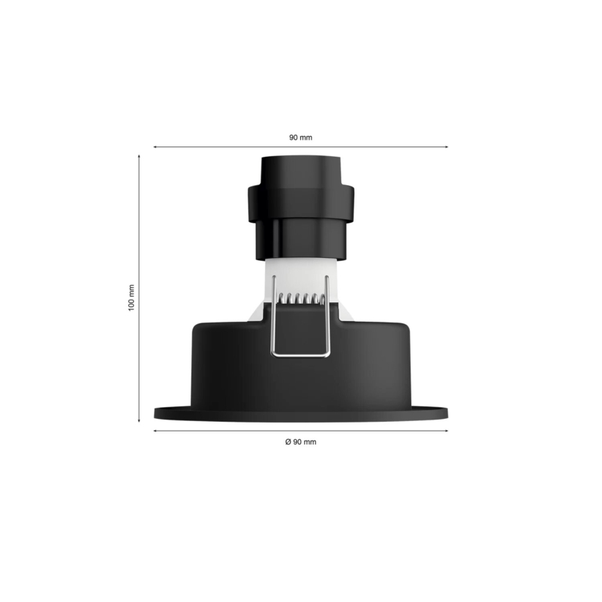 Philips - LED RGBW Prigušiva ugradbena lampa Hue CENTURA 1xGU10/4,2W/230V 2000-6500K