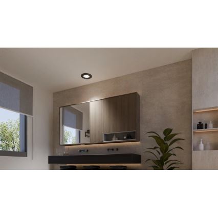 Philips - LED RGBW Prigušiva ugradbena lampa za kupatilo Hue SLIM LED/12W/230V IP44 2200-6500K