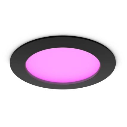 Philips - LED RGBW Prigušiva ugradbena lampa za kupatilo Hue SLIM LED/12W/230V IP44 2200-6500K
